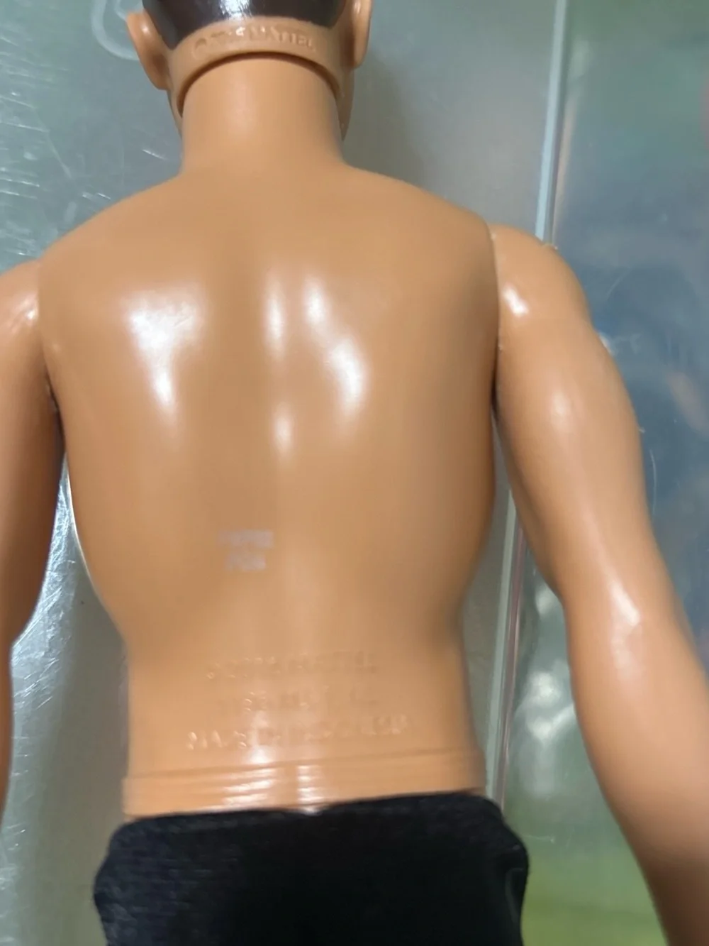 Mattel Ken Doll Brown Hair Tan Skin Black Shorts